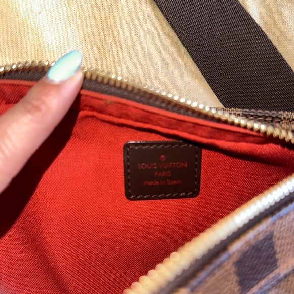 LOUIS VUITTON Damier Ebene Geronimos - Picture 8 of 9